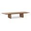Hudson 63" Outdoor Coffee Table Natural