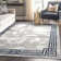 Kampen Abstract Modern Glam Blue Area Rug