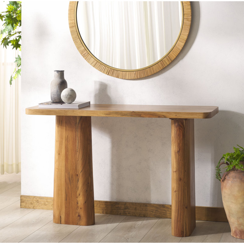 Prudence 49'' Solid Wood Console Table, Natural