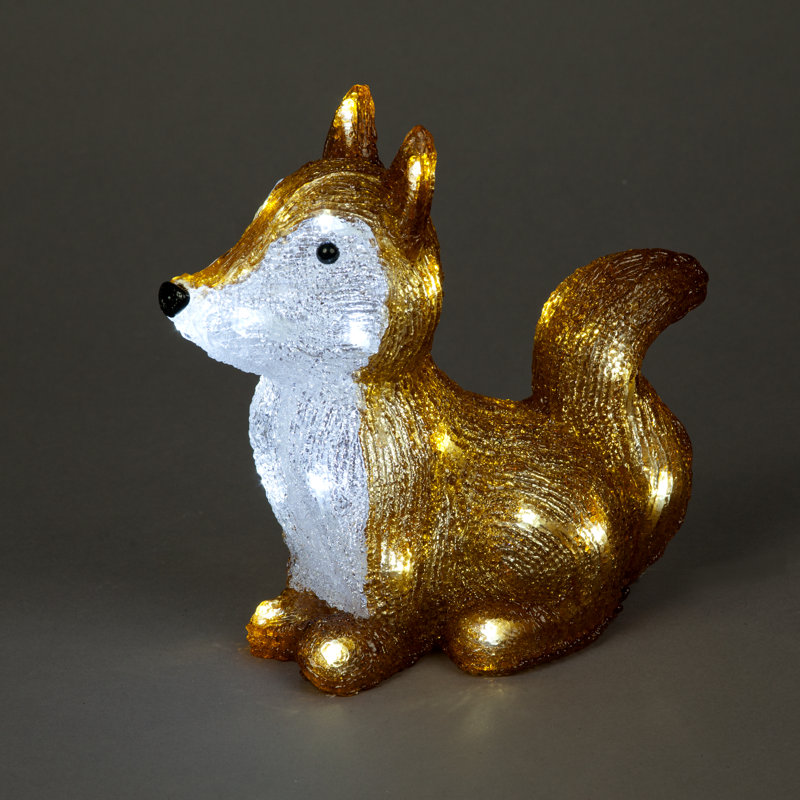 Sitting Fox Figure