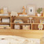 Lit de jour en bois avec tablettes de rangement, lit multifonctionnel avec deux tiroirs de rangement et bureau d'étude (lit de jour)-1281976908-1281976911