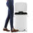 Step On Multi-Compartment Trash/Recycling Bins - 10.6 Gallons-50449681