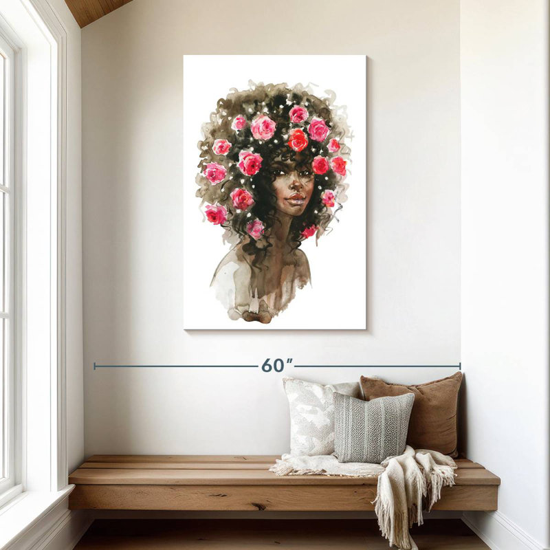 Portrait de Leisha, H 45 po x l 30 po