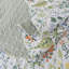 Ensemble de literie pour courtepointe à motif floral grand format 3 pièces HoneiLife, couvre-lit en mélange de tissu doux avec taies décoratives assorties, blanc-124529159-124529157