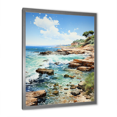 «Coastal Tranquility Horizon II», reproduction sur toile