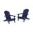 Mccombs Acacia Foldable Outdoor Adirondack Chair-543030155