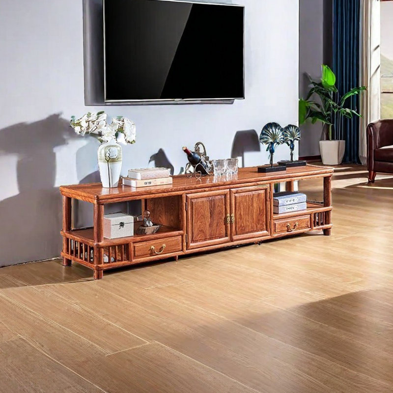 Meuble télé moderne en bois de rose hérisson chinois
