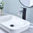 Waterfall Spout Bathroom Faucet,Single Handle Bathroom Vanity Sink Faucet -64144782