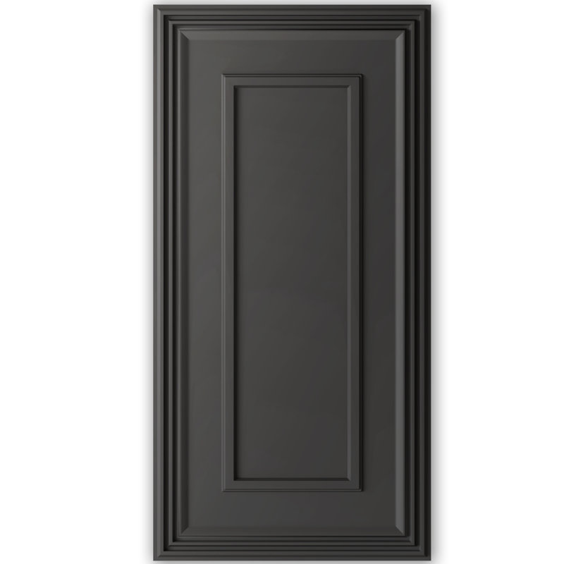 Carreaux de plafond en PVC, feuille de plastique de 2 pi x 4 pi en noir, convient aux plafonds décoratifs de cuisine, de salon et de maison (paquet de 48, 384 pieds carrés)