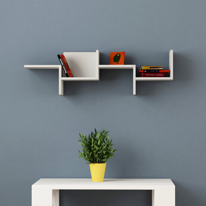 Tablette murale Averell, Blanc