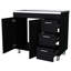 Armoire de cuisine 2 portes et 3 tiroirs
