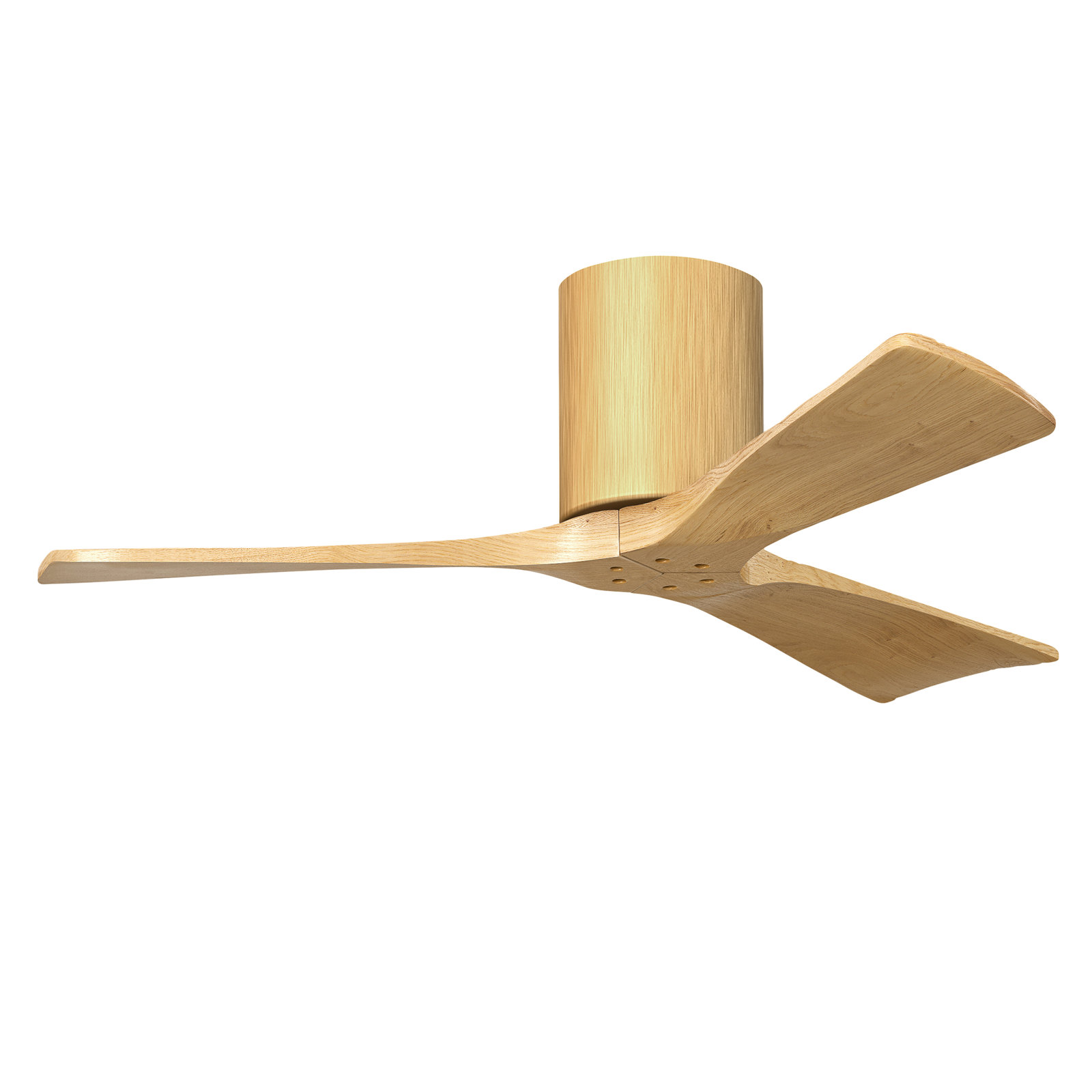 Olivier 3 Blade Ceiling Fan, Light Maple, Light Maple Tone, 42"