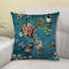 1 pièce Housse de coussin Chinoiserie, housses de coussin cerisier bleu