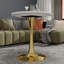 Table basse de 27,56 pouces de diamètre - 28,35 po de hauteur, table d'appoint de salon polyvalente-219447128-219447126