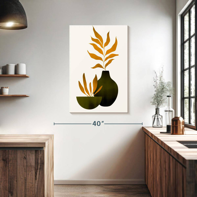 Harnek fleurs d'automne I, H 39 po x l 26 po