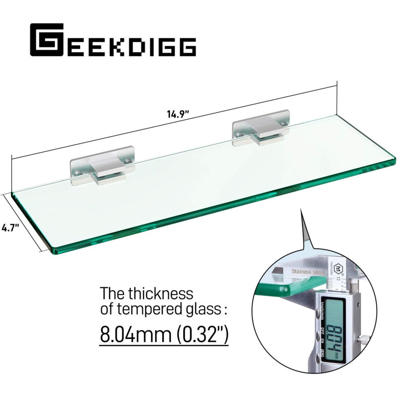 Chyane 2 Piece Floating Shelf