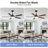 48''/52''/72'' Modern Ceiling Fan with Light, 3CCT LED, Remote Control, 6-Speed Reversible DC Motor, Double-Sided Black/Walnut Blades, Timer, Indoor & Covered Outdoor-1876469860