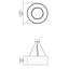 Cilíndrico 1 - Light LED Chandelier-99843087-99843081