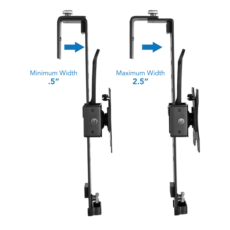 Cubicle Monitor Hanger Attachment Height Adjustable Universal Wall Mount