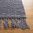 Leedey Hand Woven Pet Yarn/Cotton Southwestern Rug in Dark Gray-2069889598