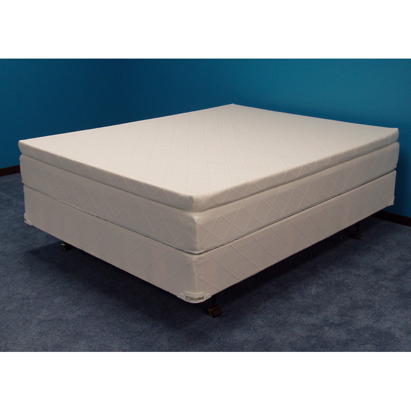 Winners Gallant Fox 2.5-in Pillowtop Top Only 13" Waveless Deep fill Soft-side Waterbed Mattress, Twin