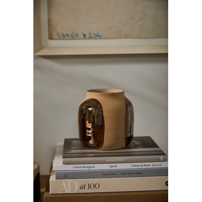 Vase bronze 6,25 po x 6,5 po