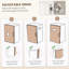 Armoire de cuisine autoportante, cadre décoratif en bois-1824283371