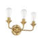 Éclairage pour meuble-lavabo 3 lumières Upney-510978422