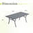 Rectangular Outdoor Dining Table-1806850976