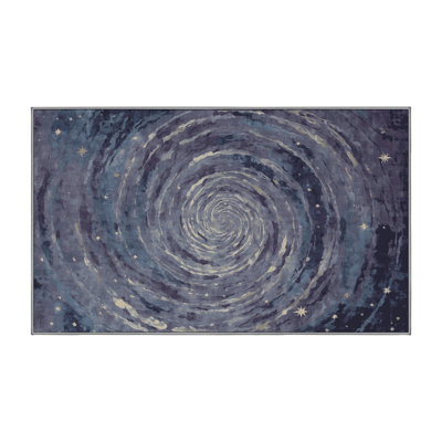 Tapis gris soyeux et moelleux
