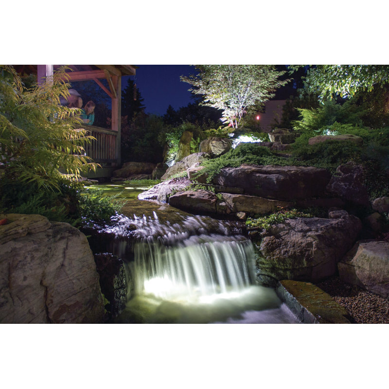1-Watt LED Waterfall and Up Light for Pond