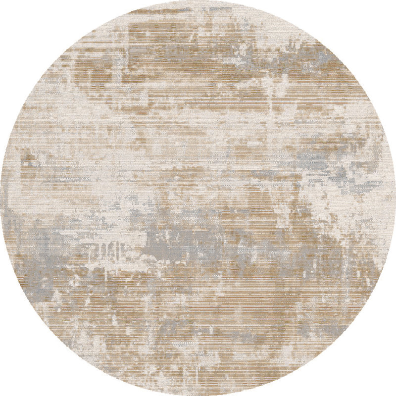 Abstract Rug, Round 5'2"