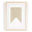 Triangle In Taupe Print by The Holly Collective-1968448909