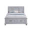Ensemble de chambre à coucher 5 pièces avec deux tables de chevet, commode, commode et grand lit-2007354257-2007354260
