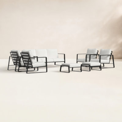 Leanna 7-Person Complete Patio Set