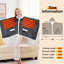 Jeté portable chauffant, châle poncho chauffant avec poches-126129590-126129592