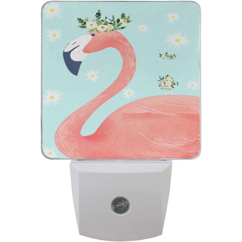 Veilleuse à 2 lumières Beautiful Florals Flamingo