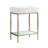 Pierre 24 Single, Freestanding, Open Shelf, Gold Metal Frame Bathroom Vanity-59097696