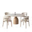 Ensemble de table ronde, de table basse et de chaise