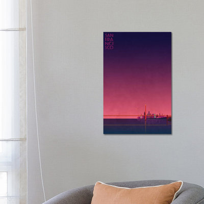 San Francisco Skyline - impression d'art graphique