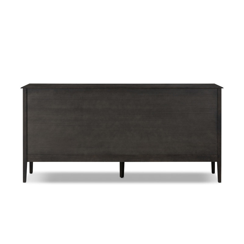 Maggie 6 - Drawer Dresser, Black