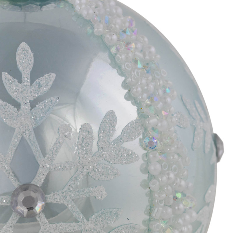 Ornement boule de couleur unie Northlight