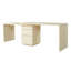 Bureau moderne en L avec 3 tiroirs-681300887