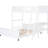Twin Over Full Bunk Bed With Desk, White - Construction For Long-Term Use Desk Versatile Different Bedroom Styles-2074001348-2074001349
