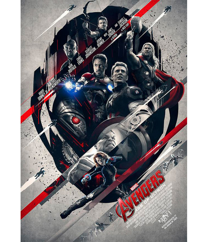 Avengers: Age of Ultron, 24" H x 16" W