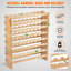 Wine Bottle Rack Satin Nickel