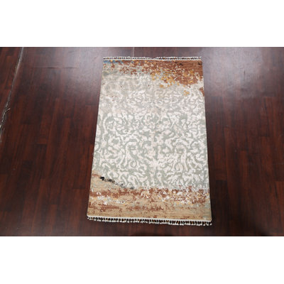 One-of-a-Kind 4' X 6'3" New Age Area Rug in
