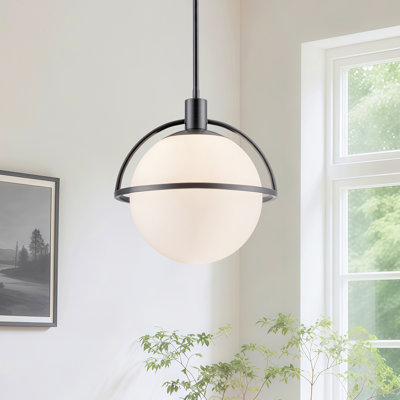Luminaire suspendu à intensité variable à un globe 9,65 po Gladi