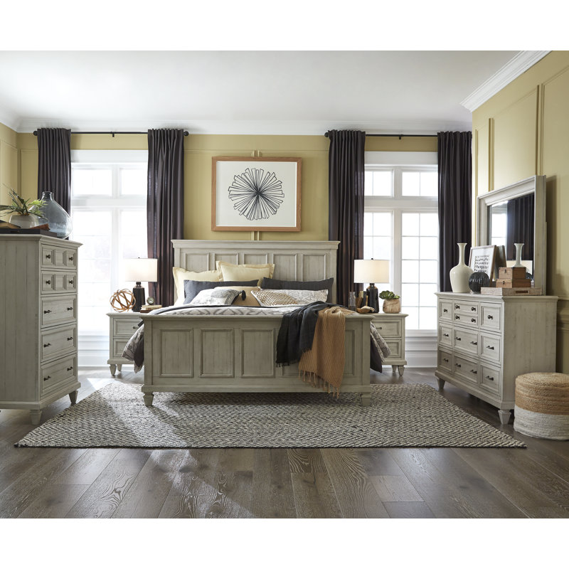 Lacandice Panel Bed, King