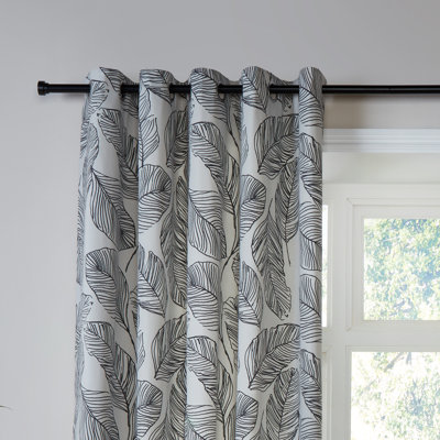Matteo Cotton Semi Sheer Curtain Pair